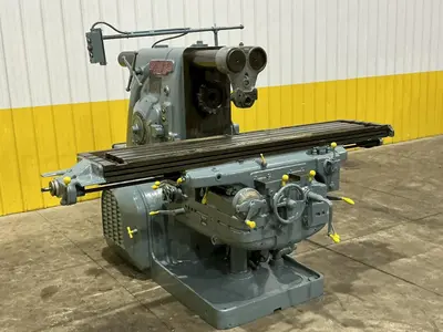 #4 KEARNEY & TRECKER MILWAUKEE MODEL 4CK HORIZONTAL MILLING MACHINE: YOBRO #23955