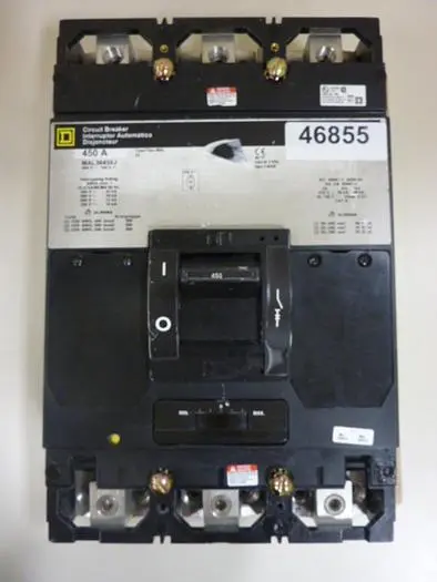 Used SQUARE D MAL36450J Circuit Breakers Michigan US | Ideal Machinery #599210