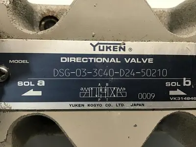 USED YUKEN DSG-03-3C40-D24-50210