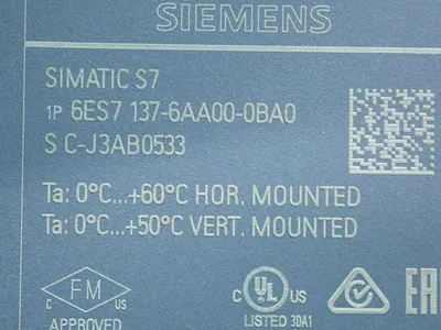 NEW SIEMENS 6ES71376AA000BA0
