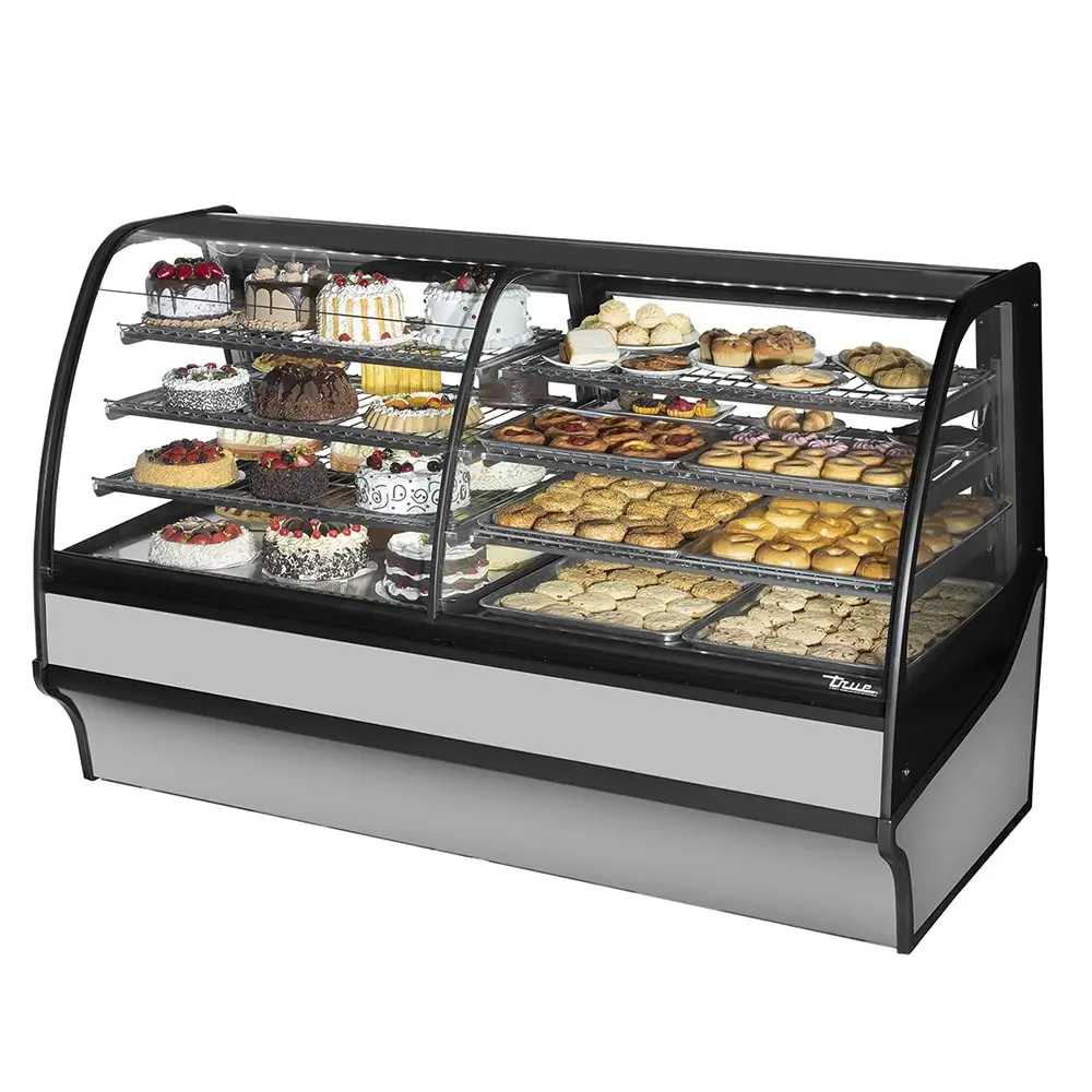 Used True TDM-DZ-77-GE/GE-S-S Display Refrigerators Illinois US | Falcon Restaurant Supply #1373819