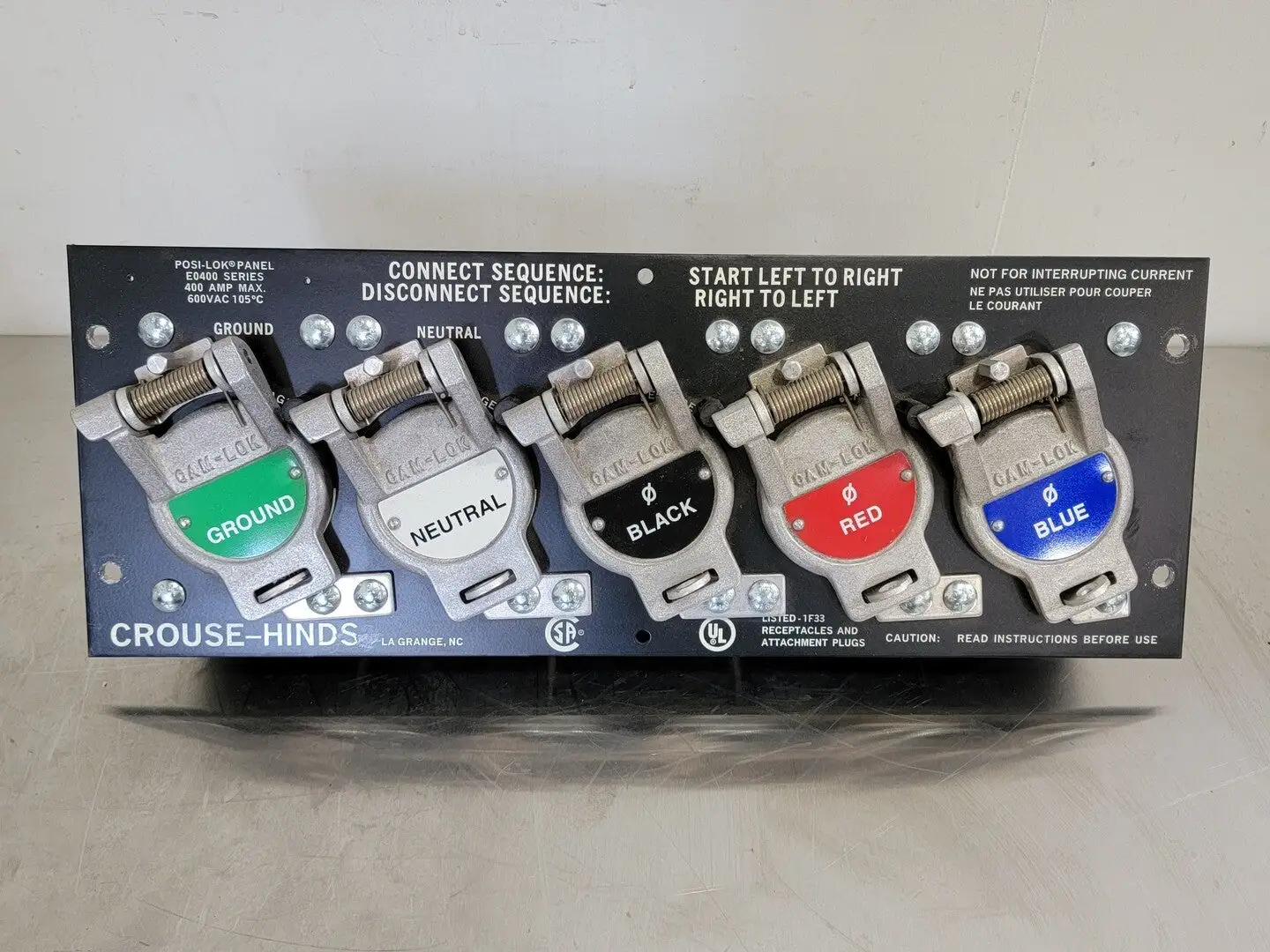 NEW CROUSE-HINDS E0400-1687