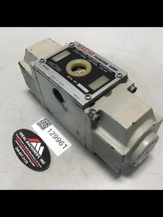 Used NACHI SS-G03-C5-GR-D2-J10 Valves/Fittings Michigan US | Ideal Machinery #573875