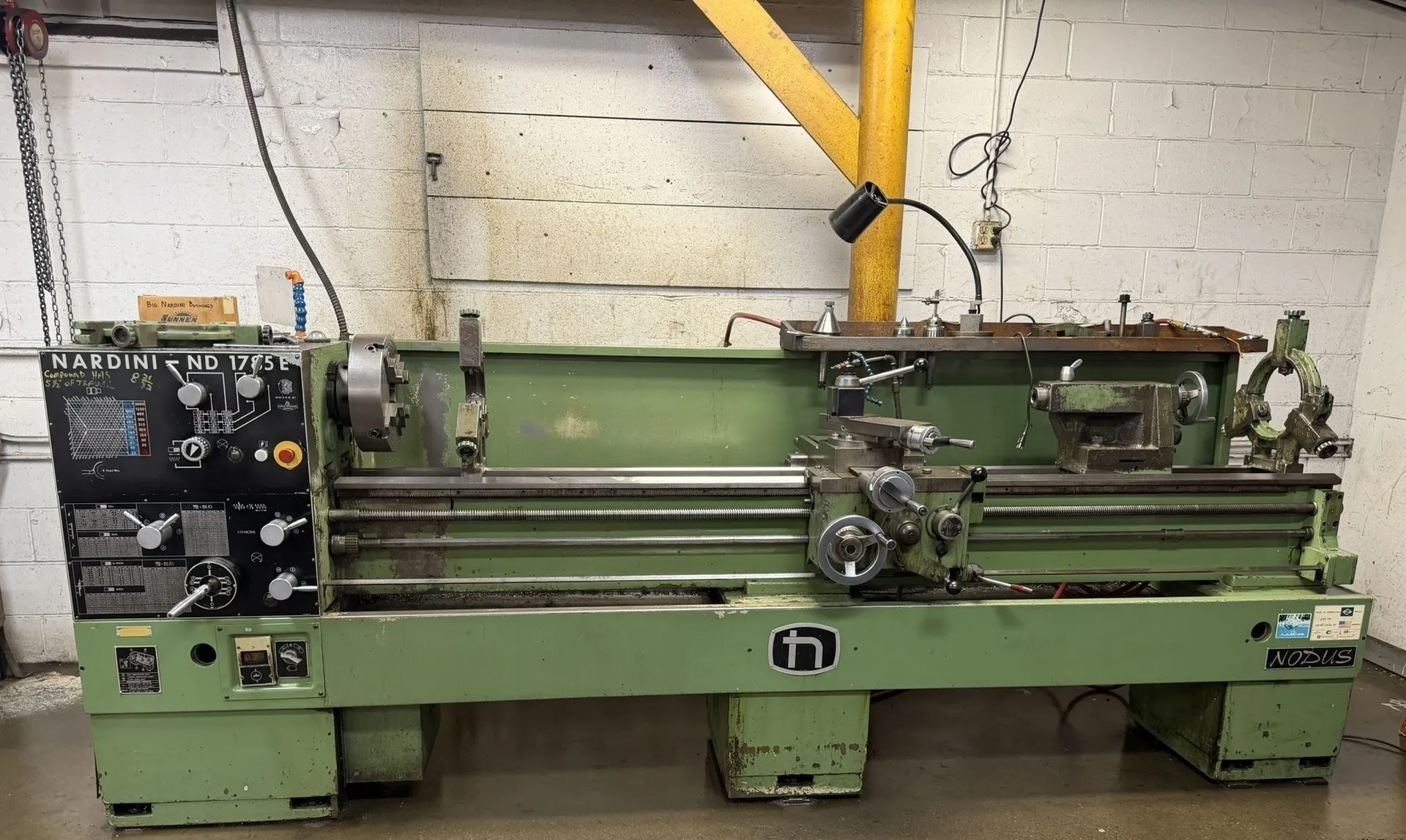 Used NARDINI ND-1785E Engine Lathes Kentucky US | Machinery Central #1322936