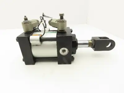 Numatics T6EQP-01/1E-AAA2 Pneumatic Air Cylinder 3.25" Bore x 1.5" Stroke 1" Rod
