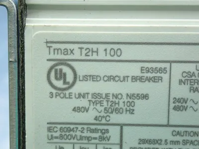 USED ABB TMAXT2H100