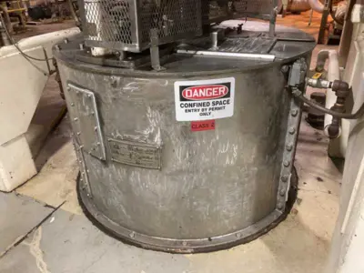 (6) Roberts-Western States G-16 48 x 30 perforate basket sugar centrifugals, 316SS.
