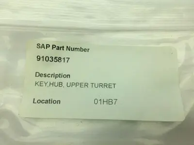 Angelus Can Seamer 3H647 SS Upper Turret Hub Key