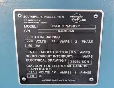 Used 2016 SOUTHWESTERN INDUSTRIES DPM SX2P Bed Type Mills Kentucky US | Machinery Central #1356818