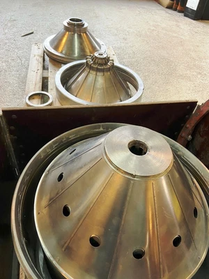 Alfa-Laval SRG 214H-14CH-50 hermetic separator, 316SS.