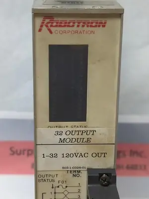 Used ROBOTRON 503-1-0326 PLC Input & Output Ohio US | Surplus Asset Holdings #1239240