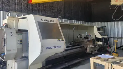 2006 HANKOOK PROTEC-9NC/4000 CNC Lathes | Lion Machinery (5)