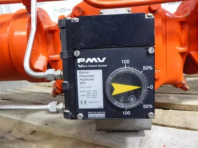NE-C Series 16" Actuated Wafer Valve Assembly Used