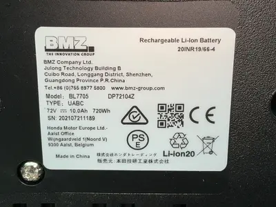Used BMZ COMPANY LTD. BL7705 DP72104Z Batteries Ohio US | HGR 24 #1515761