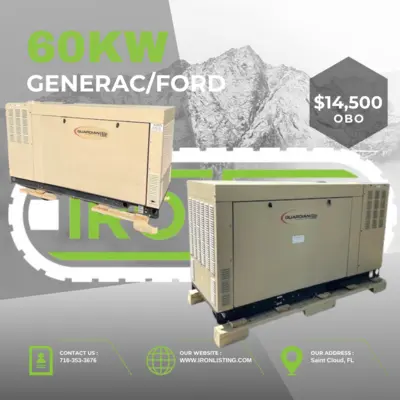 2007 GENERAC 60kw Generators | Iron Listing (9)