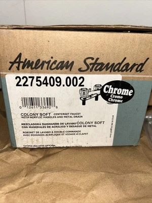 NEW AMERICAN STANDARD 2275409.002