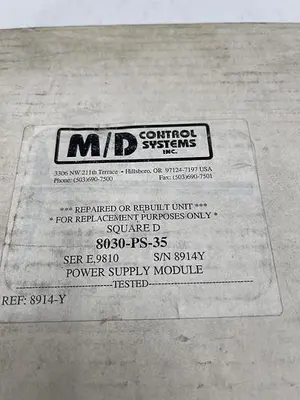Used SQUARE D SQUARE D 8030-PS-35 Misc Electrical & Power Parts | ND Industrial Surplus #1212688