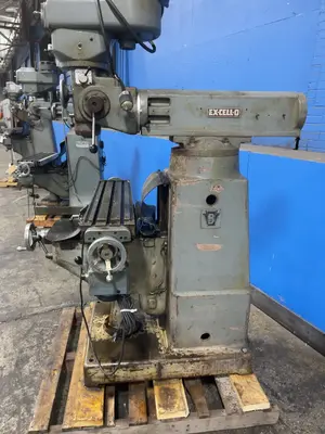 Ex-cell-o 42” X 9”  Vertical Mill