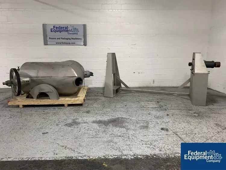 Used Unknown 50 Cu Ft Twin Shell Blender, S/S Agitators, Blenders, Mixers Ohio US | Federal Equipment Company #126327