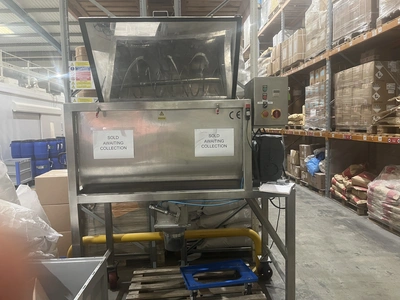 350L S/S U trough Ribbon Mixer. 7.5 kw