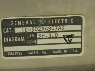 General Electric IC4502AA907AD Voltage Regulator Module
