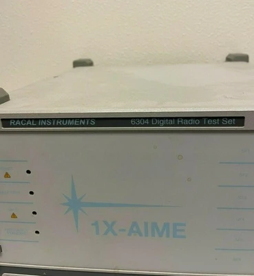 Racal Instruments 6304 1X-AIME Digital Radio Test Set Equipment 5U Rackmount
