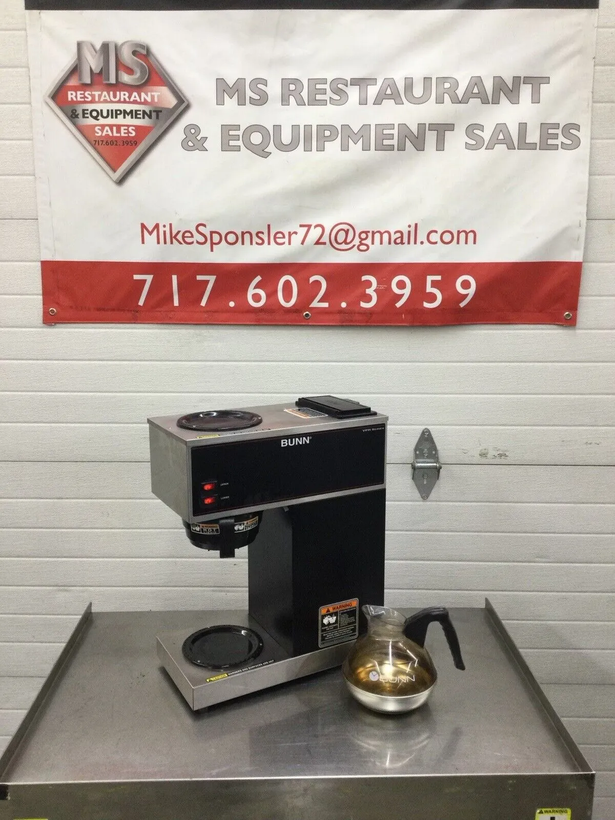 Bunn VPR, BLK-W2 W/ Decanter Refurbished!