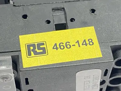 USED RS PRO PANEL MOUNT LOAD BREAK SWITCH 3-POLE 25A 750V