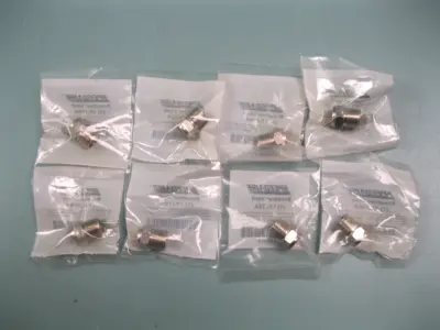 Lot (10) Speedaire Fittings - 5A253C Hose Fitting & 1EJT6A Breather Vent NEW F3