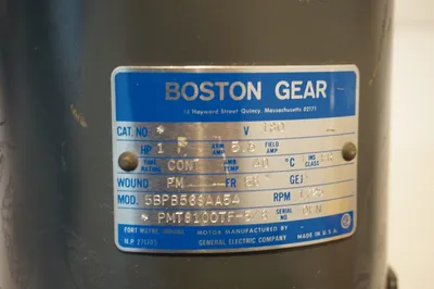 NEW BOSTON GEAR 5BPB56SAA54 GEAR MOTOR 1725 RPM 1HP PMT8100TF-5/8