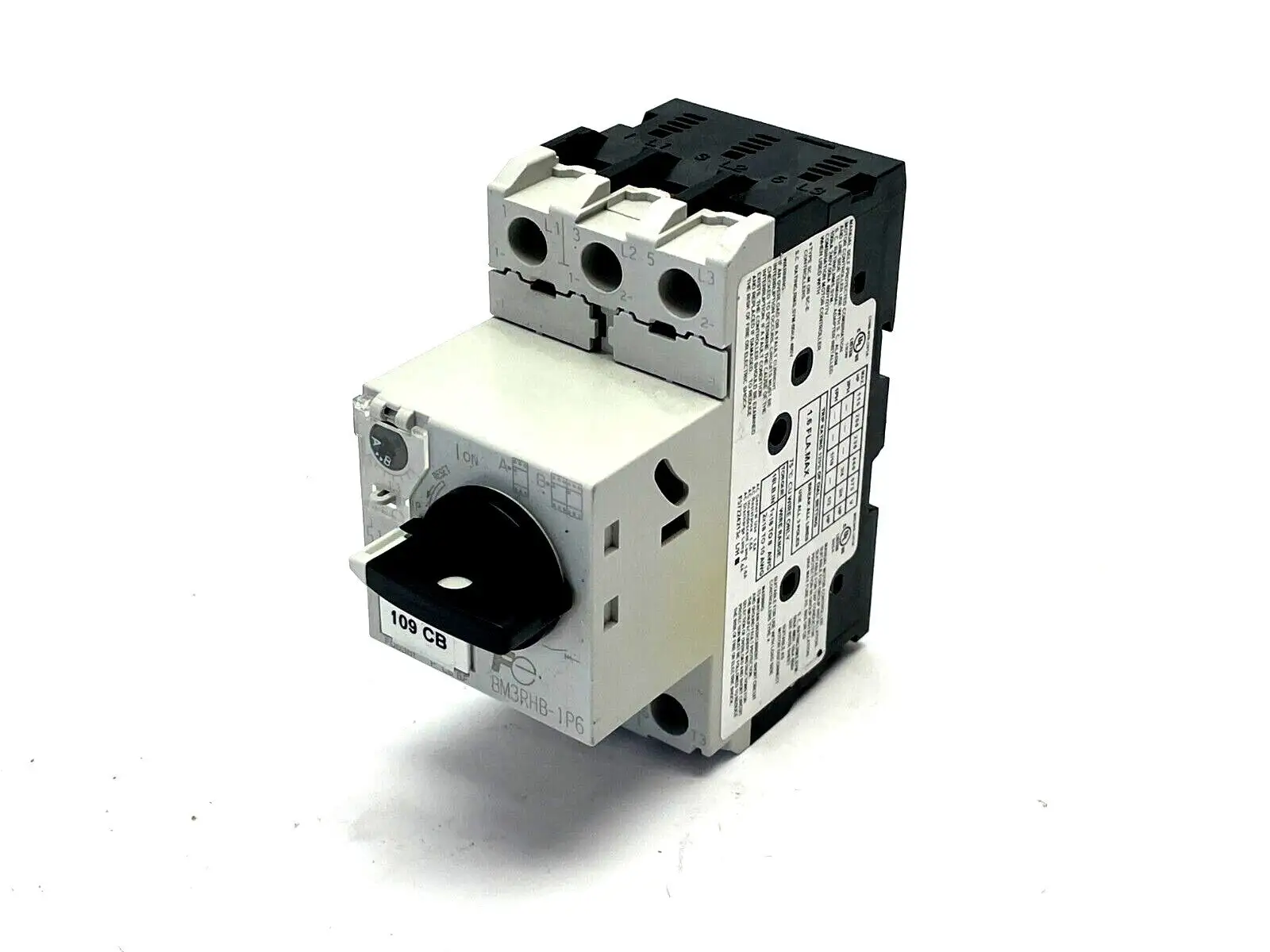 BM3RHB-1P6 | Fuji Electric  Manual Motor Starter - Used