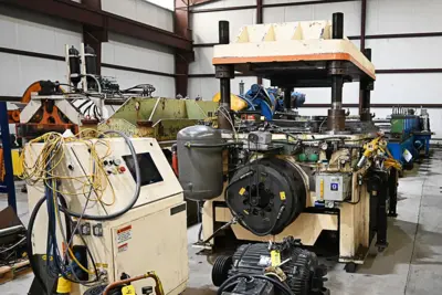 150 Ton x 2″ RLM 4-Post Cut-Off Press