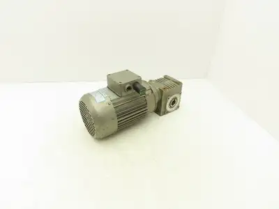 Schubert 4DF71C-4 Gearmotor 30:1 Ratio .37kw 230/460V 3PH 22mm Hollow Shaft
