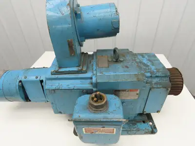 Reliance RPM D-C DC Motor 10Hp 1750/1950 RPM 120/240V L219AT w/Tachometer