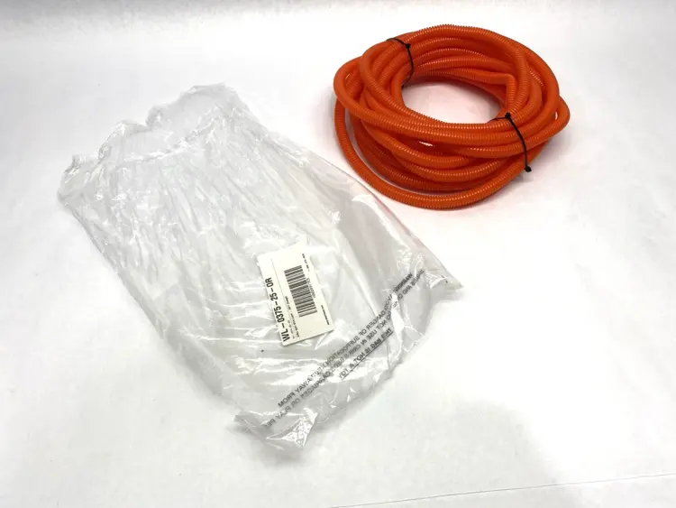 Used ELECTRIDUCT ORANGE SPLIT WIRE LOOM TUBING 3/8" X 25' Hoses | Maverick Industrial Sales #1101582