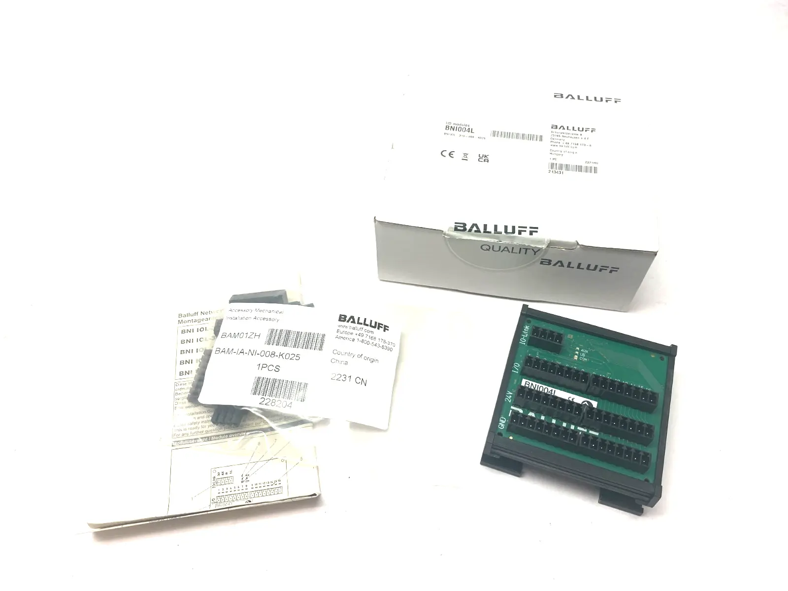 USED BALLUFF STANDARD I/O LINK HUB