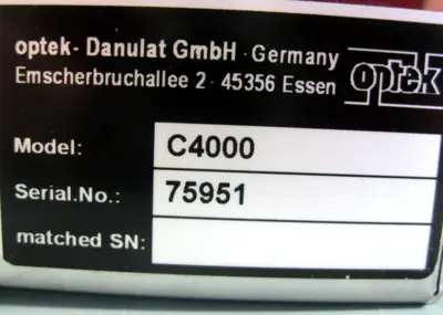 USED Optek AF46, C4000