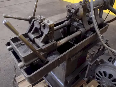 1-1/4"  LANDIS PIPE END CHAMFER MACHINE: STOCK #19101