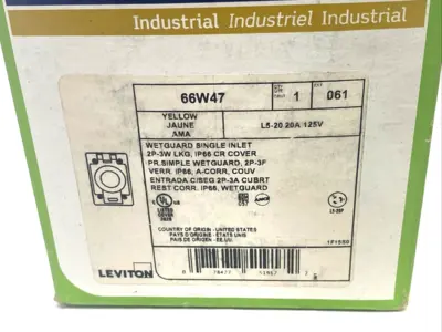 USED LEVITON 66W47