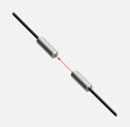 Banner PIT1X46U 39138 Plastic Fiber Sensor, Opposed Mode, Core Dia. 4 x 0.25 mm [New]