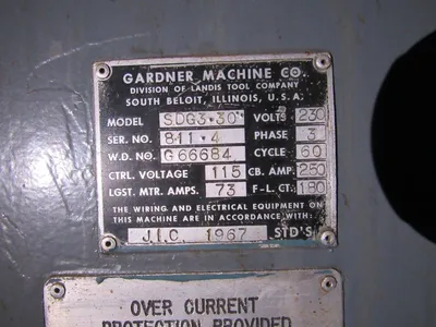 USED 1978 GARDNER SDG3-30