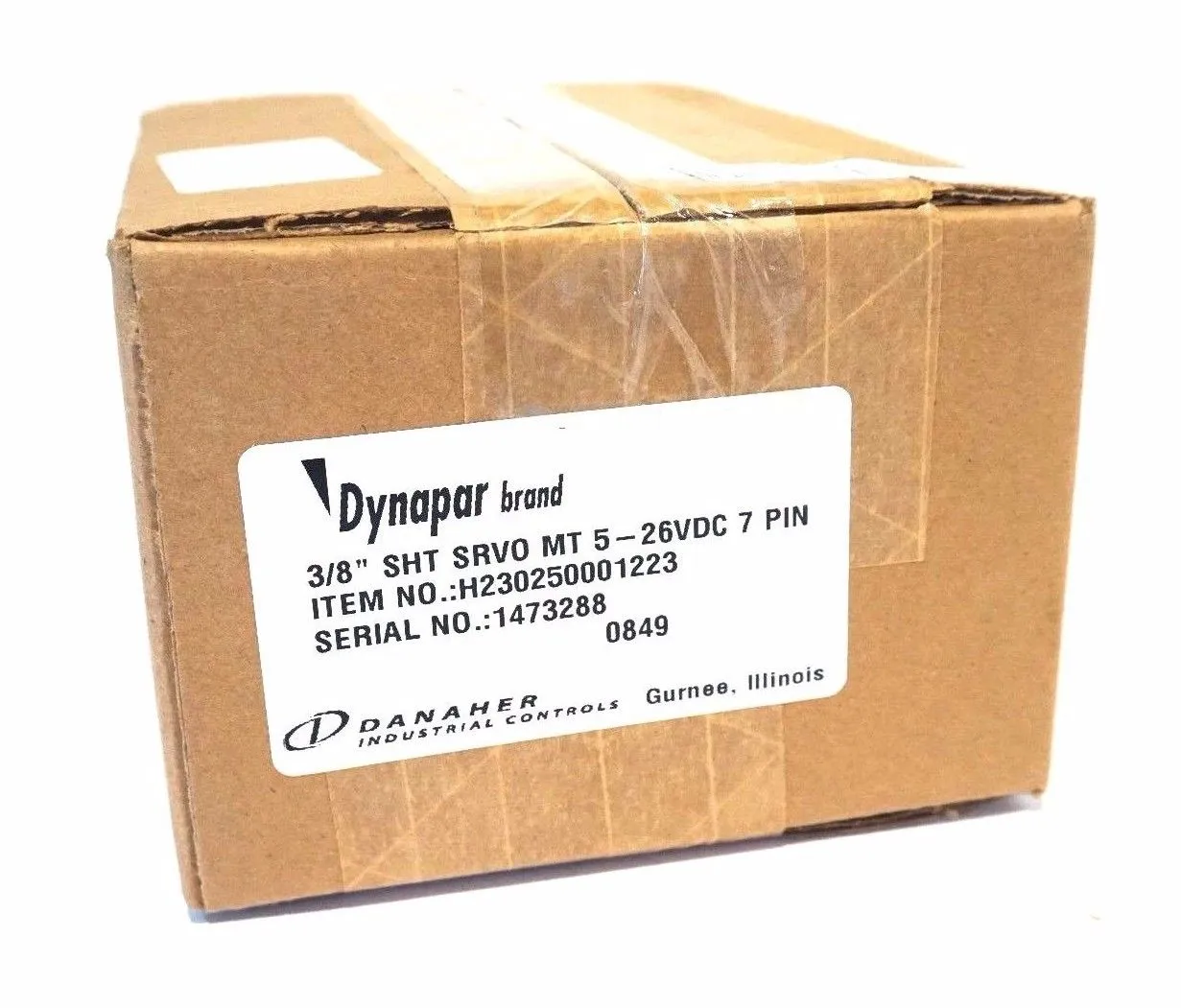 NEW DYNAPAR H230250001223 SERVO MOTOR ENCODER 3/8" SHAFT