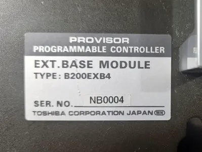 Provisor B200EXB4 Programmable Controller Extension Base Module (BIN644)