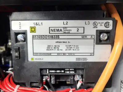 USED SQUARE D MODEL 6