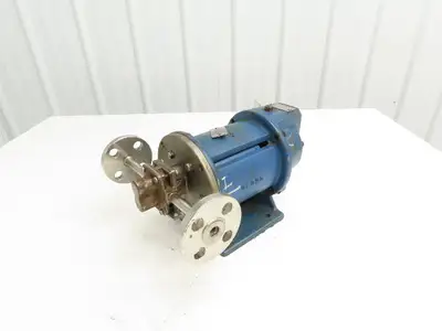 Liquiflo 33FL1 Magnetic Drive Gear Pump 1.45gpm 1/2" Flanged 5:1 Reducer 56C