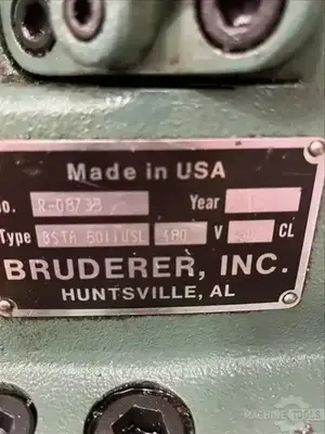 USED 1996 BRUDERER BSTA 60IIUSL