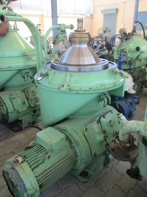 (8) Alfa-Laval FOPX 609 TFD-24-60 oil purifiers, 316SS.