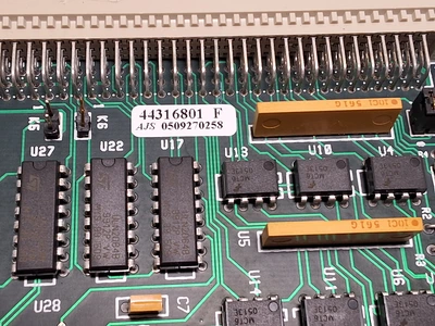 UNIVERSAL INSTRUMENTS 44316801 F MM16 I/O ASM BOARD