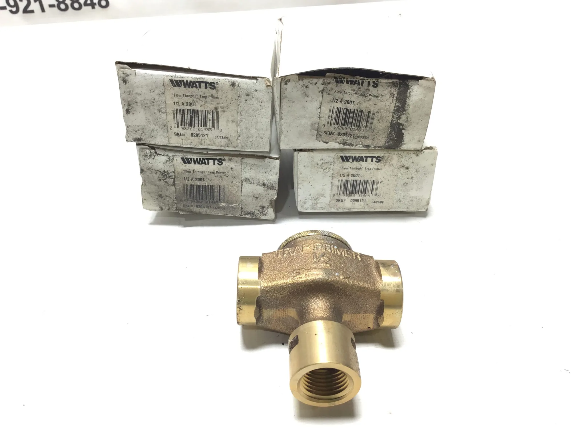 Watts 1/2″ A 200T Flow Through Trap Primer W2