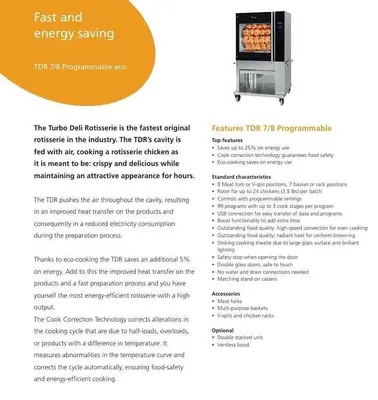 Used FRI-JADO TDR7-P Electric Ovens Georgia US | Southeast Equipment Sales #1005453